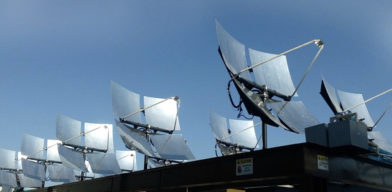 Concentric Solar Thermal ( CST ) Dishes